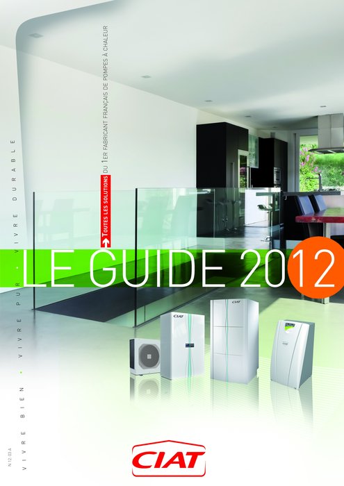 Catalogue/tarifs CIAT HABITAT 2012